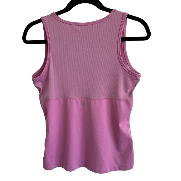 Athleta Purple Pink V-Neck Workout Tank, Size XS - Picture 3 of 6